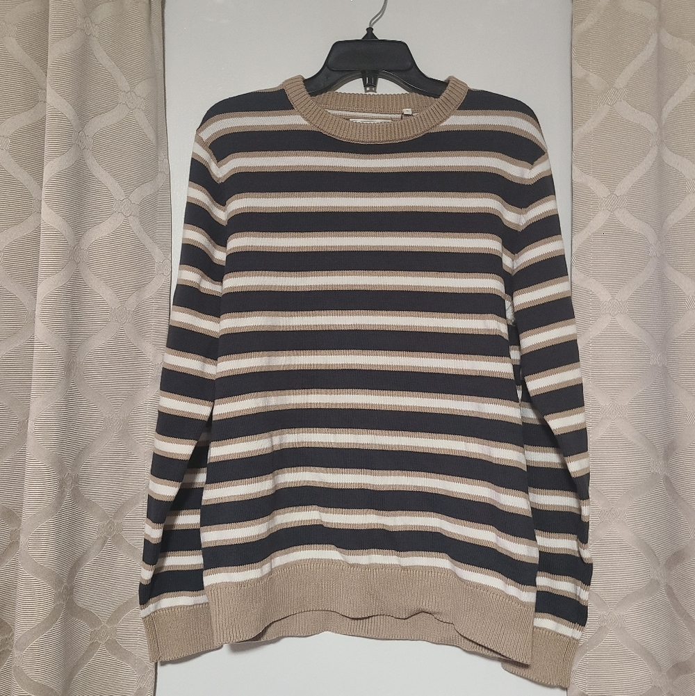 Produkt Striped Men's Crew Neck Sweater Mens Size Large